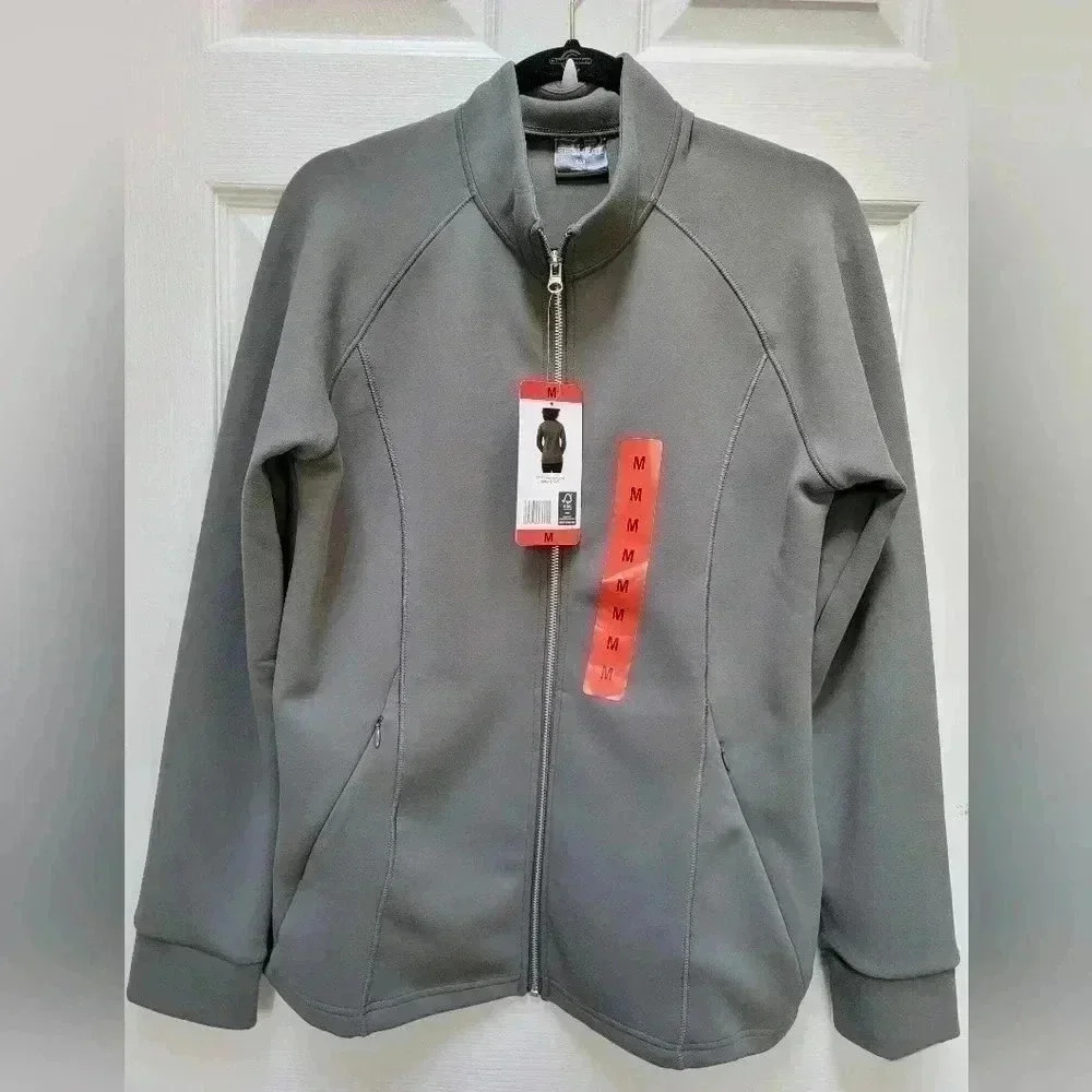 32 Degrees Heat Ladies Full Zip Up Jacket  with Zip pockets NWT Size Medium